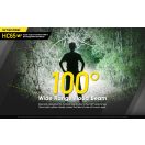 NITECORE HC65V2 fejlámpa - USB