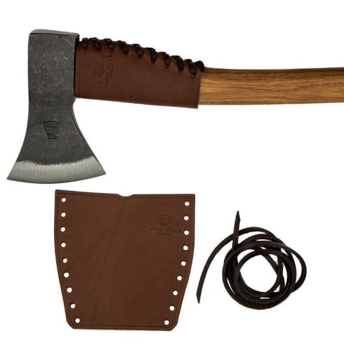 HELKO WERK Leather Handle Protektor for axe - bőrvédő baltához, fejszéhez - HEW22089