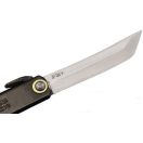 HIGONOKAMI Tanto Black 100 White Steel zsebkés - HIG13