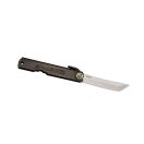 HIGONOKAMI Tanto Black 100 White Steel zsebkés - HIG13