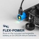 NEBO Einstein Flex Ricaricabile 1500 fejlámpa