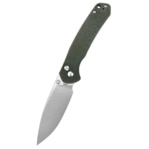 CJRB Pyrite OD Green Micarta zsebkés - J1925L-ODG