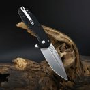 CJRB Riff Black G-10 zsebkés - J1928-BK