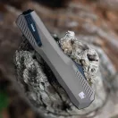 KERSHAW Livewire Blackwash Spearpoint Brown OTF rugós bicska