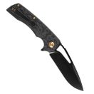 KANSEPT KNIVES Kryo Black Rose Titanium Black Blade zsebkés - K1001M1