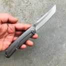 KANSEPT KNIVES Hazakura Titanium Timascus zsebkés - K1019A2