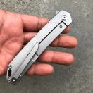 KANSEPT KNIVES Hazakura Titanium Timascus zsebkés - K1019A2