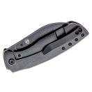 KANSEPT KNIVES Convict Black Framelock zsebkés