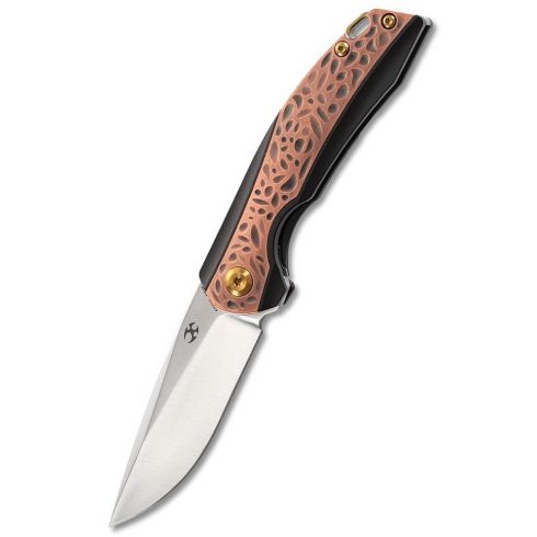KANSEPT KNIVES Mini Accipiter black copper zsebkés - K2007A5