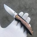 KANSEPT KNIVES Mini Accipiter black copper zsebkés