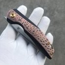 KANSEPT KNIVES Mini Accipiter black copper zsebkés