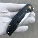 KANSEPT KNIVES Mini Accipiter black copper zsebkés