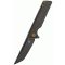 KANSEPT KNIVES Anomaly Titanium AllBlack zsebkés - T1039A2