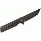 KANSEPT KNIVES Anomaly Titanium AllBlack zsebkés - T1039A2