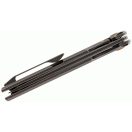 KANSEPT KNIVES Anomaly Titanium AllBlack zsebkés - T1039A2