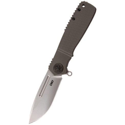 CRKT Homefront Aluminium OD Green zsebkés - K270GXP