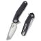KUBEY Carve Black G-10 zsebkés - KB237G