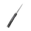 KUBEY Carve Black G-10 zsebkés - KB237G