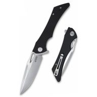 KUBEY Raven Black G-10 zsebkés - KB245D