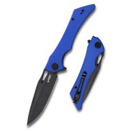 KUBEY Raven Blue G-10 Black Blade zsebkés - KB245H