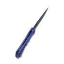 KUBEY Raven Blue G-10 Black Blade zsebkés - KB245H
