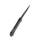 KUBEY Raven OD Green G-10 Black Blade zsebkés - KB245I