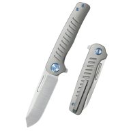 KUBEY Steelhead Belt Satin Grey Titanium zsebkés