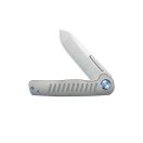 KUBEY Steelhead Belt Satin Grey Titanium zsebkés