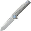 KUBEY Steelhead Belt Satin Grey Titanium zsebkés