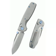 KUBEY Bluff Sandblasted Gray Titanium zsebkés - KB383C