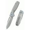 KUBEY Bluff Sandblasted Gray Titanium zsebkés