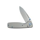 KUBEY Bluff Sandblasted Gray Titanium zsebkés