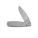 KUBEY Bluff Sandblasted Gray Titanium zsebkés - KB383C