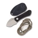 KIZER Thumbper Long Fixed Knife nyakkés