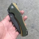 KANSEPT KNIVES Hellx green zsebkés - KT1008A2