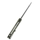 KUBEY Nova Green G-10 Black Blade zsebkés