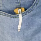 KUBEY Scimitar Liner Lock Beadblast zsebkés - KU173G