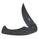 KUBEY Scimitar Blackwash Black G-10 zsebkés