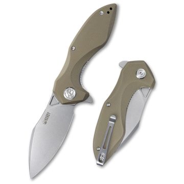 KUBEY Noble Tan G-10 zsebkés - KU236C