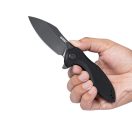 KUBEY Noble Allblack zsebkés - KU236F