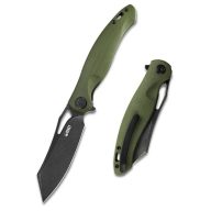 KUBEY Drake Liner Lock OD G-10 Black Blade zsebkés - KU239B