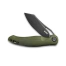 KUBEY Drake Liner Lock OD G-10 Black Blade zsebkés - KU239B