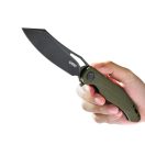 KUBEY Drake Liner Lock OD G-10 Black Blade zsebkés - KU239B