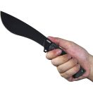 KUBEY Destroyer Kukri Black Micarta túlélőkés - KU241D