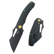 KUBEY Sylow Blackwashed Black Titanium zsebkés