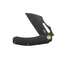 KUBEY Sylow Blackwashed Black Titanium zsebkés - KU260D