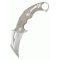 KUBEY Wrath Tan G-10 Beadblast karambit
