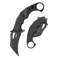 KUBEY Wrath AllBlack G-10 karambit - KU261E
