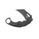 KUBEY Wrath AllBlack G-10 karambit - KU261E