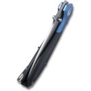 KUBEY Ruckus Blue Titanium Head and Black G-10 zsebkés - KU314A